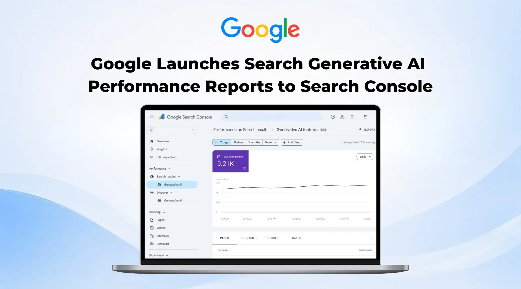 Generative AI Performance Report Của Google Search Console Là Gì