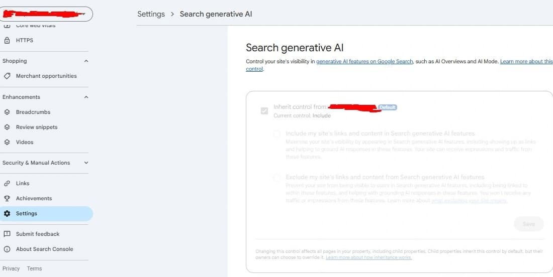 Google's New Search Console AI Control Lets You Opt Out of AI Overviews